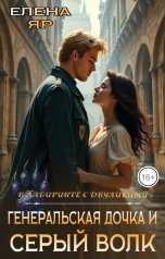 обложка книги Елена Яр "Генеральская дочка и серый волк"