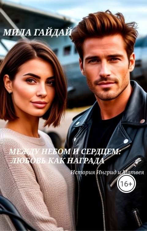 Обложка книги Мила Гайдай Между небом и сердцем: любовь как награда... История Ингрид и Матвея