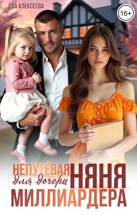 Обложка книги Ева Алексеева Непутевая няня для дочери миллиардера