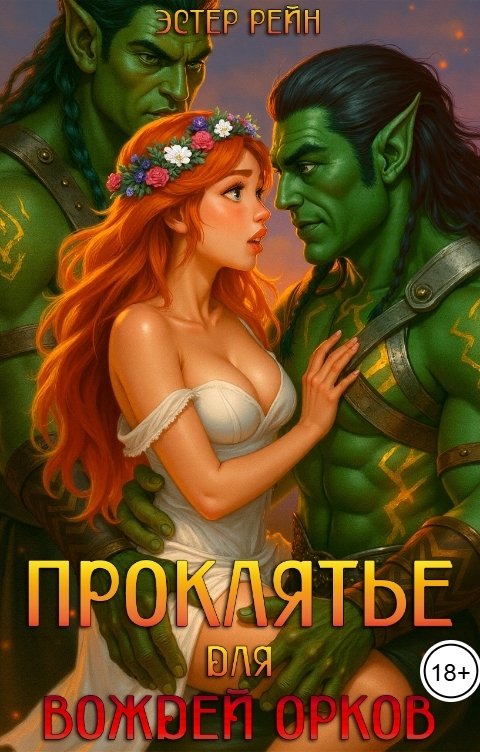 Обложка книги Эстер Рейн Проклятье для вождей орков