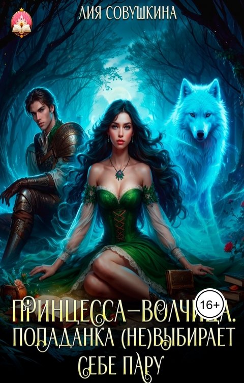 Обложка книги Лия Совушкина Принцесса-волчица. Попаданка (не)выбирает себе пару