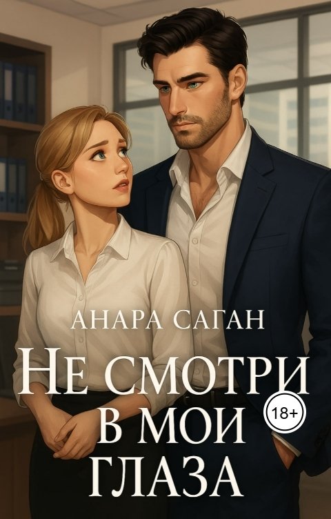 Обложка книги Анара Саган Не смотри в мои глаза