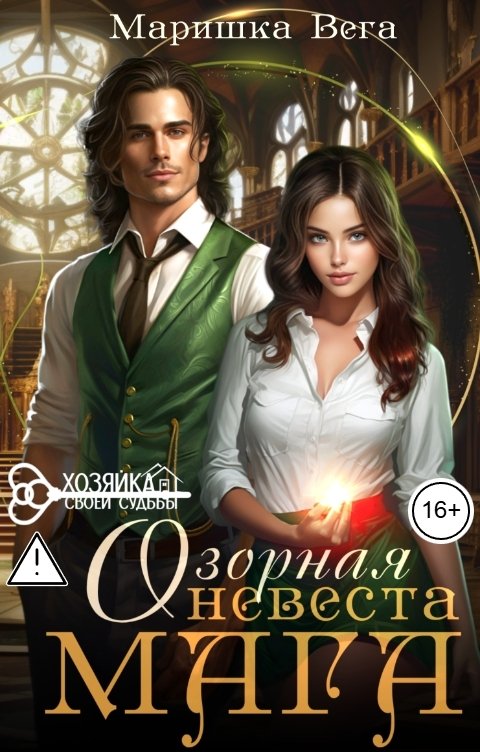 Обложка книги Маришка Вега Озорная невеста мага