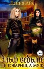 обложка книги Ллина Айс "Эльф ведьме не товарищ, а муж"