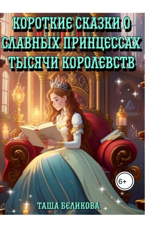 Обложка книги Таша Беликова Короткие сказки о славных принцессах Тысячи королевств.