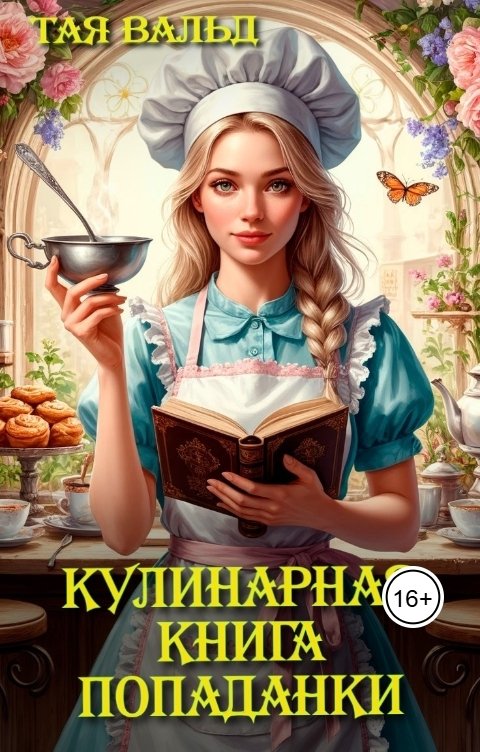 Обложка книги Тая Вальд Кулинарная книга попаданки