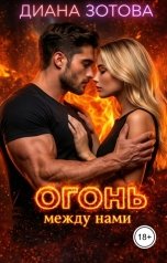 обложка книги Диана Зотова "Огонь между нами"