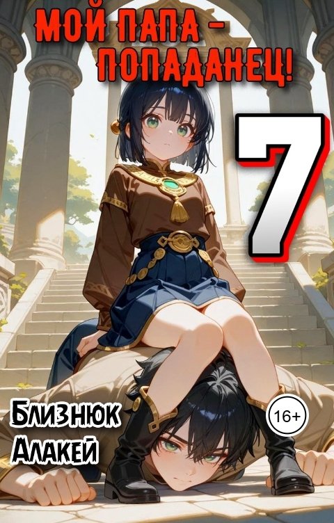 Обложка книги Близнюк Алакей Мой папа - попаданец! Книга 7