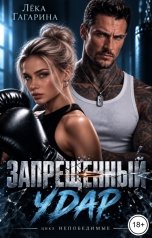 обложка книги Лёка Гагарина "Запрещенный удар"