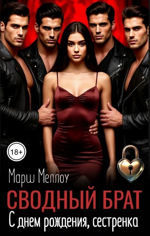 Обложка книги Марш Меллоу Сводный брат. С днем рождения, сестренка