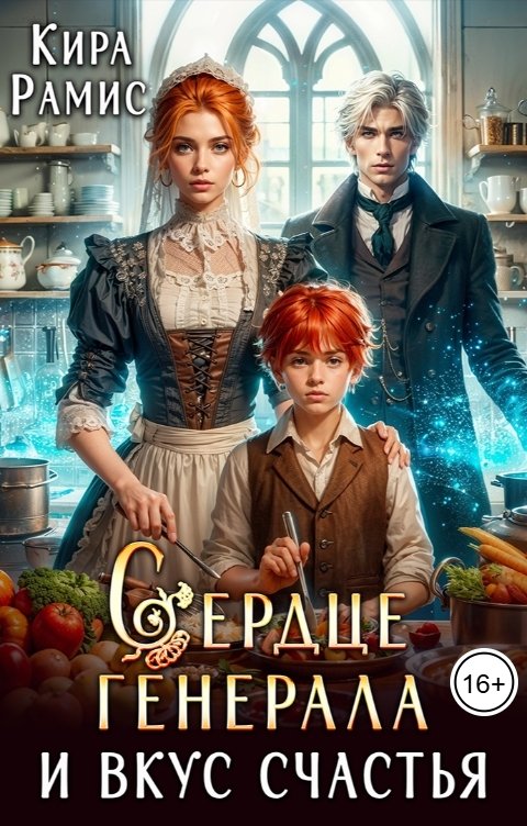 Обложка книги Кира Рамис Сердце генерала и вкус счастья