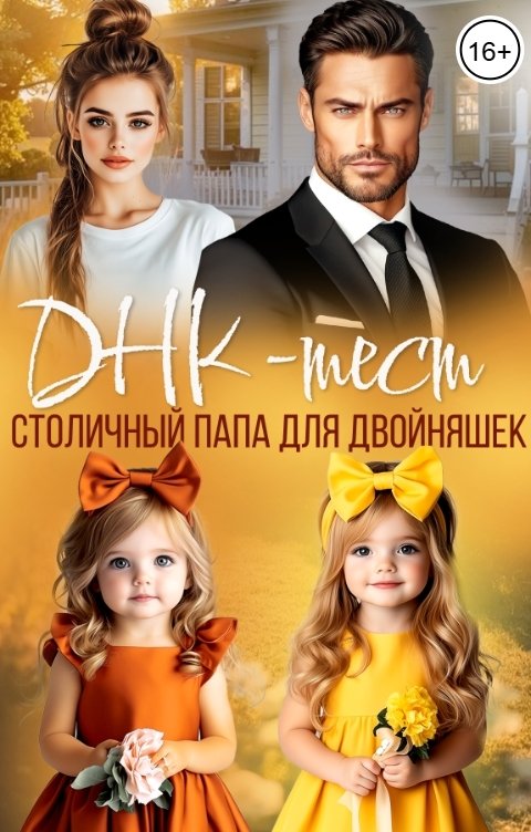 Обложка книги Катя Озерова ДНК-тест. Столичный папа для двойняшек