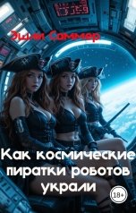 обложка книги Эшли Саммер "Как космические пиратки роботов украли"