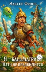 обложка книги Максур Фролов "Я - баг в Матрице. Патч не предвидится"