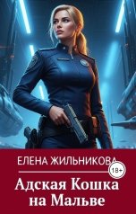 обложка книги Елена Жильникова "Адская Кошка на Мальве"