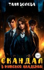 обложка книги Tanya Bar "Скандал в мужской академии"