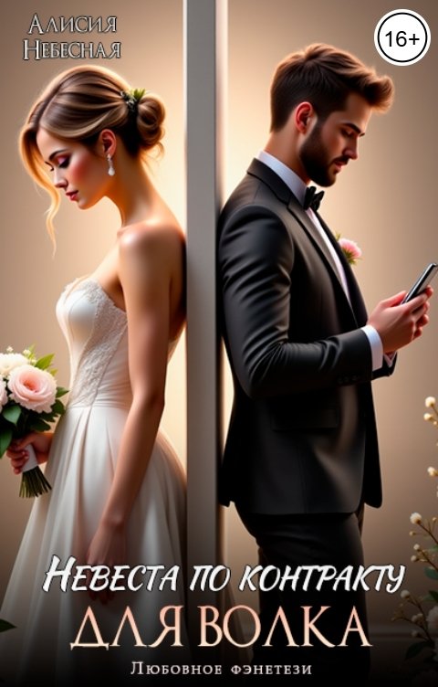Обложка книги Алисия Небесная Невеста по контракту для волка