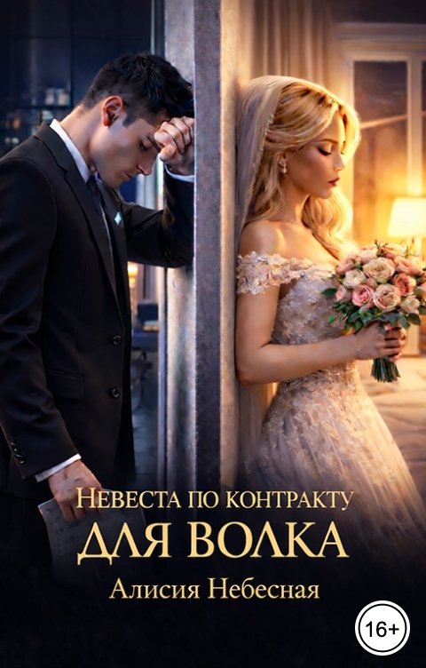 Обложка книги Алисия Небесная Невеста по контракту для волка