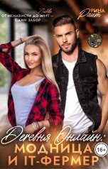 обложка книги Рина Райт "Деревня онлайн: Модница и IT-фермер"