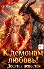 обложка книги Елена Княжина "К демонам любовь! Десятая невеста"