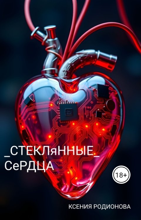 Обложка книги Ксения Родионова Стеклянные сердца