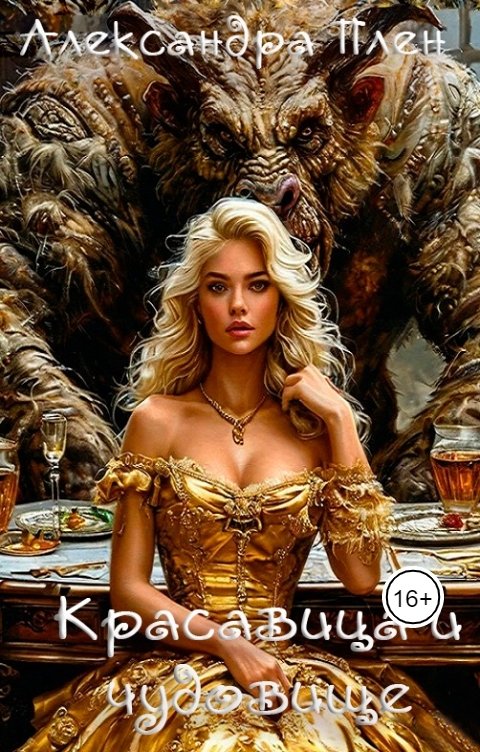 Обложка книги Александра Плен Красавица и чудовище