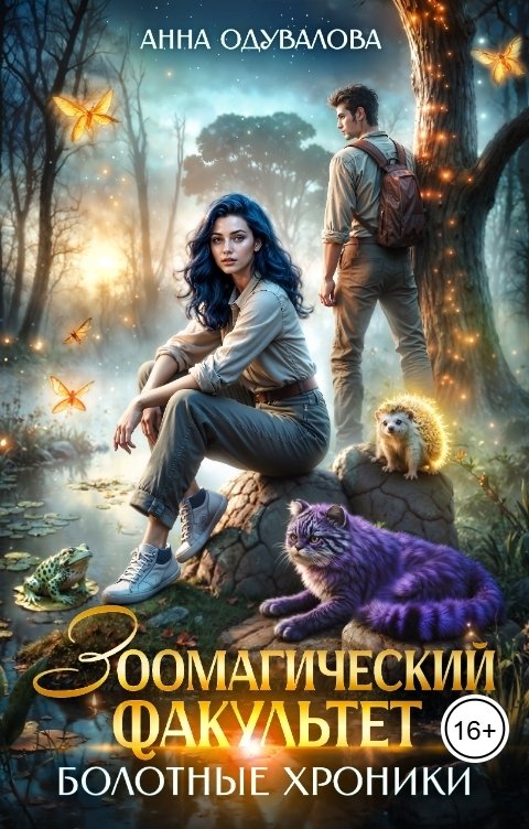 Обложка книги Анна Одувалова Зоомагический факультет. Болотные хроники
