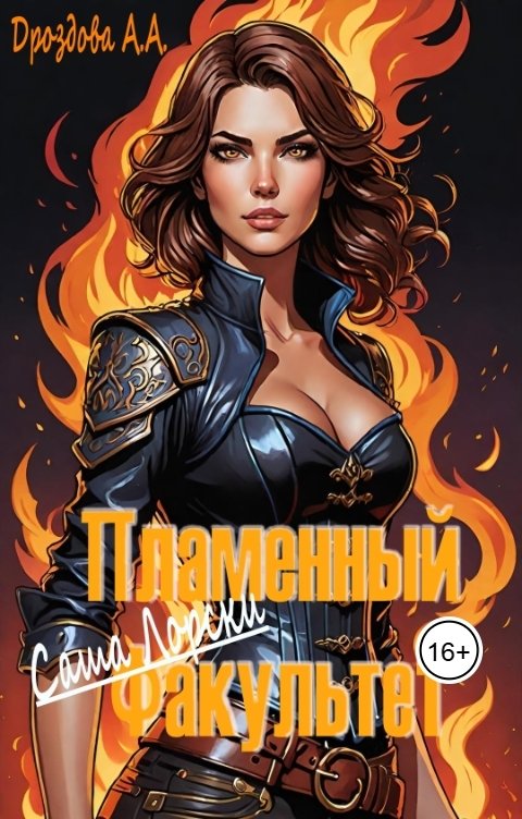 Обложка книги Александра Дроздова Саша Лорски. Пламенный Факультет.