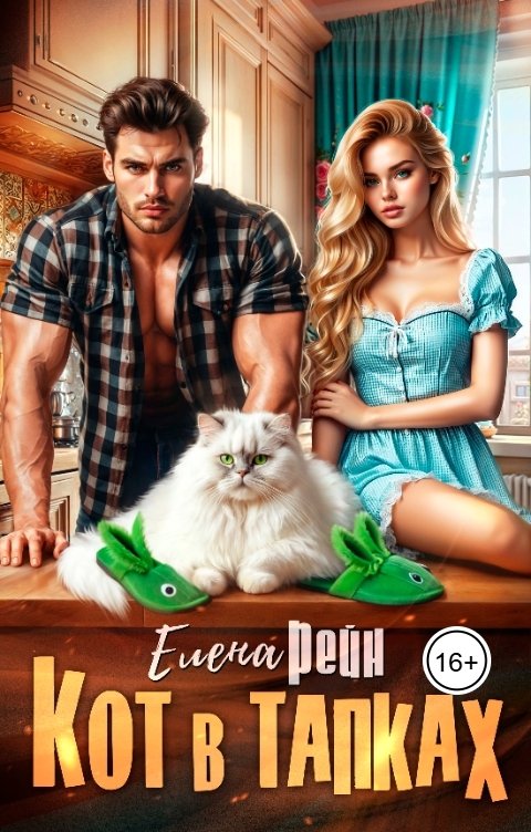 Обложка книги Елена Рейн Кот в тапках