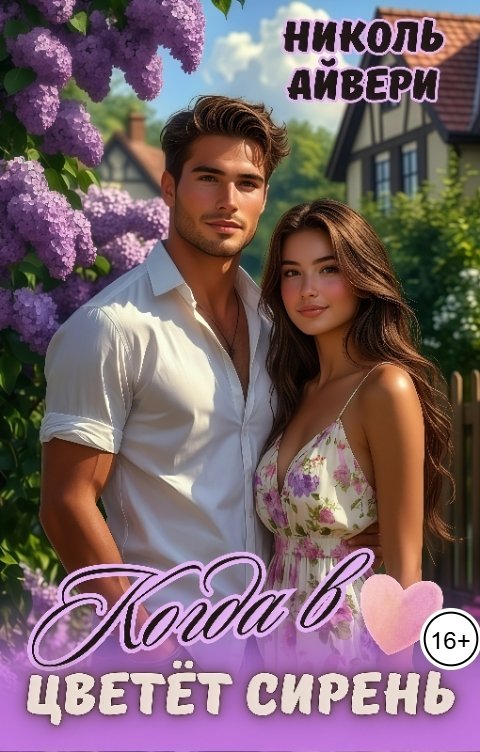 Обложка книги Николь Айвери Когда в сердце цветёт сирень