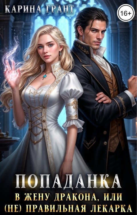 Обложка книги Карина Грант Попаданка в жену дракона, или (не) правильная лекарка