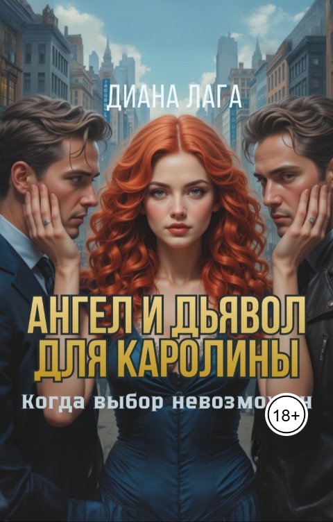 Обложка книги Диана Лага Ангел и Дьявол для Каролины