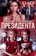 обложка книги Арина Салай "Тайные близняшки президента"
