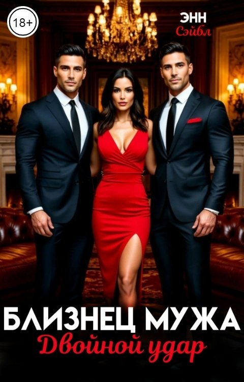 Обложка книги Энн Сейбл Близнец мужа. Двойной удар