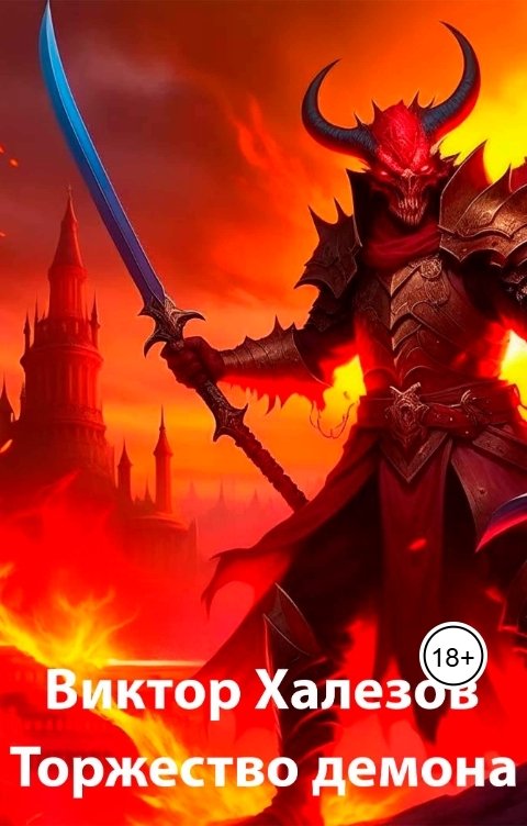 Обложка книги Виктор Халезов Торжество демона