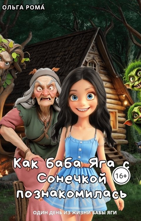 Обложка книги Ольга РомА Как баба Яга с Сонечкой познакомилась