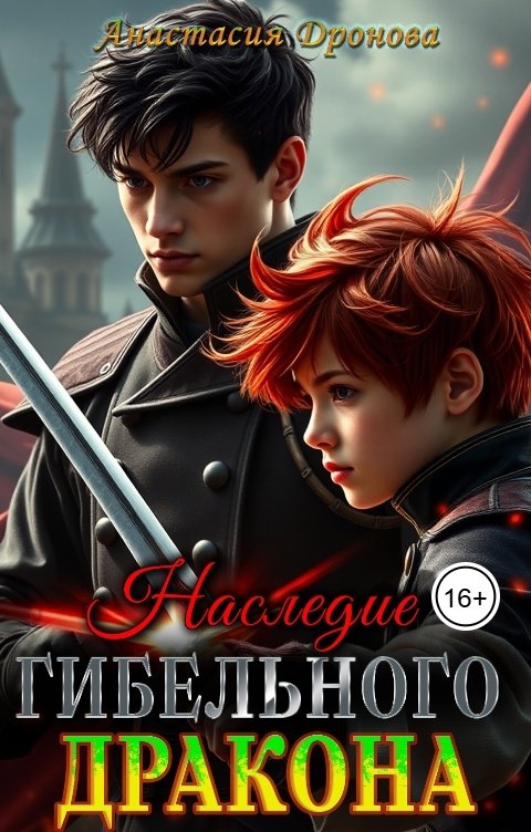 Обложка книги Анастасия Дронова Наследие Гибельного Дракона