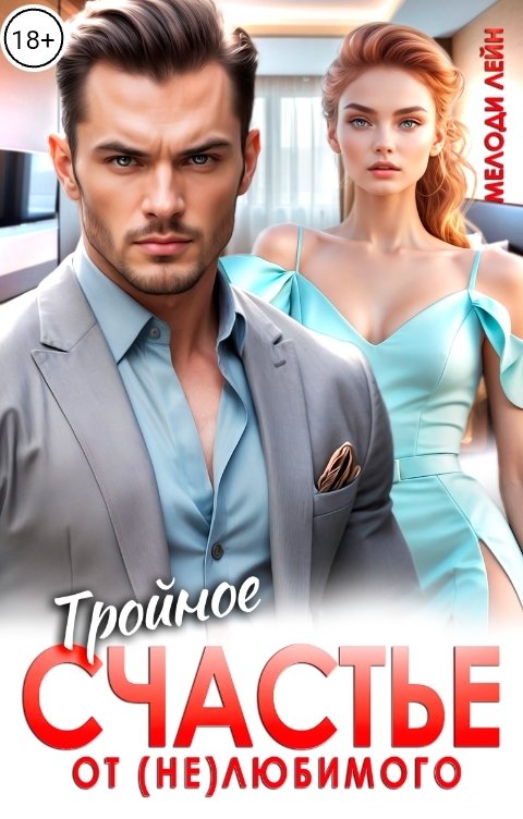 Обложка книги Мелоди Лейн Тройное счастье от (не)любимого