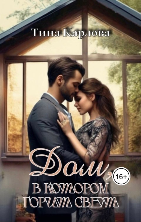 Обложка книги Тина Карлова Дом, в котором горит свет