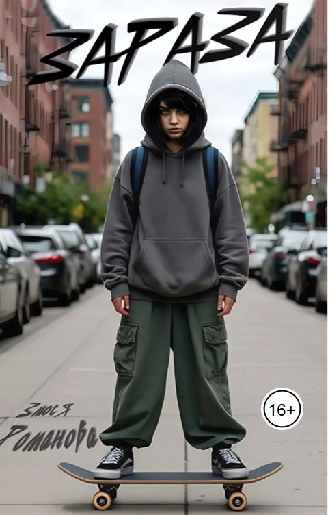 Обложка книги Злюся Романова Зараза