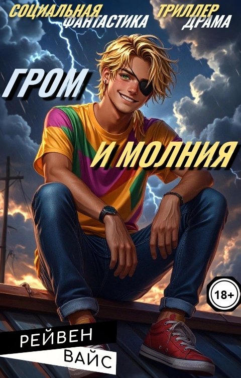 Обложка книги Рейвен Вайс Гром и Молния