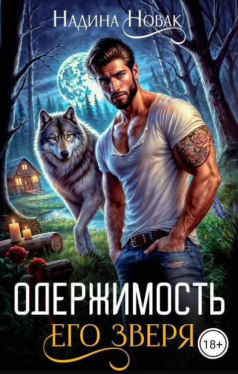 Обложка книги Надина Новак Одержимость его зверя