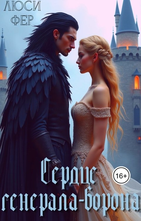 Обложка книги Люси Фер Сердце генерала-ворона