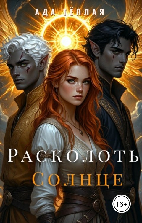 Обложка книги Ада Тёплая Расколоть Солнце