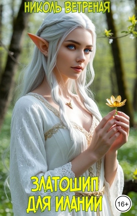Обложка книги Николь Ветреная Златошип для Илании