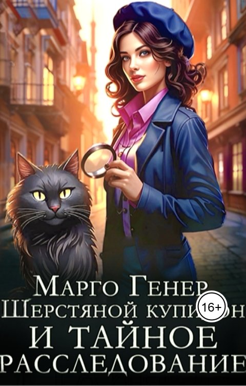 Обложка книги Марго Генер Шерстяной купидон и тайное расследование