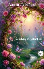 обложка книги Алиса Декабрь "Сталь и цветы."