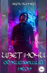 обложка книги Лера Виннер "Цвет ночи. Обжигающий неон"