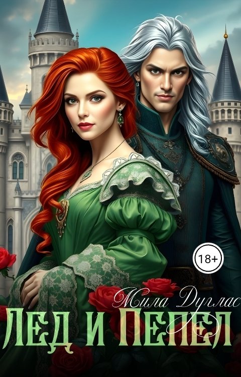 Обложка книги Мила Дуглас Лед и пепел