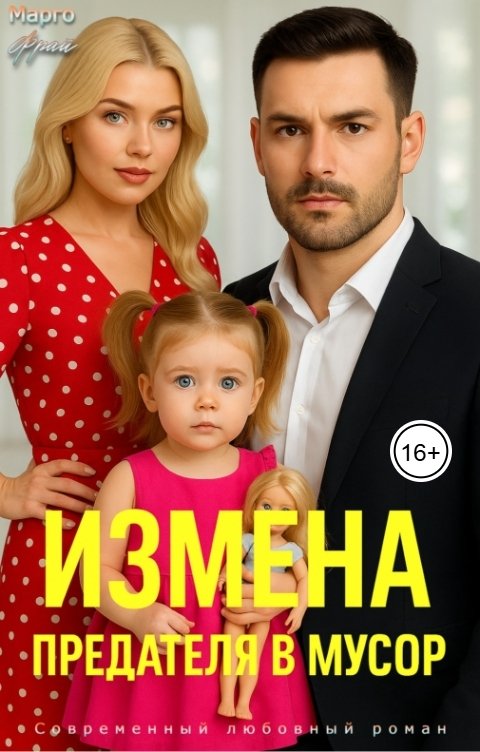 Обложка книги Марго Фрай Измена. Предателя в мусор